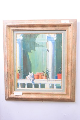 Lot 30 - Michael J Sanders (b. 1959), signed oil/canvas,...