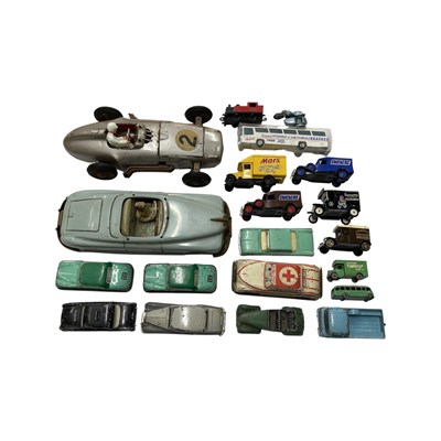 Lot 209 - A mixed lot of die-cast toy vehicles,...