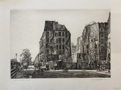 Lot 50 - William Washington RBA (1885-1956), 'Quai de...