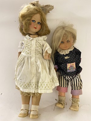 Lot 9 - Two vintage dolls