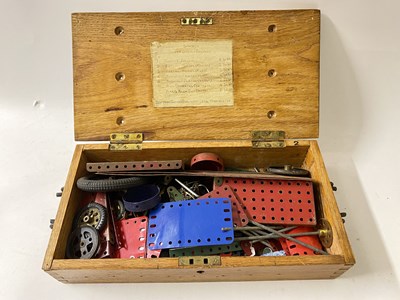 Lot 29A - Box of assorted Meccano