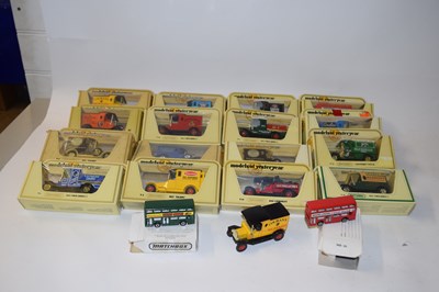 Lot 35 - Box of Matchbox models of Yesteryear toy vans