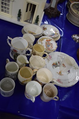 Lot 135 - Mixed lot of various Royal commemorative mugs,...