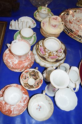 Lot 144 - Mixed Lot: Various assorted tea wares to...