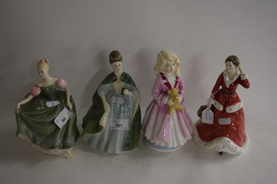 Lot 161 - Mixed Lot: Royal Doulton figurines comprising...