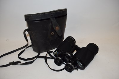 Lot 62 - Cased pair of vintage binoculars