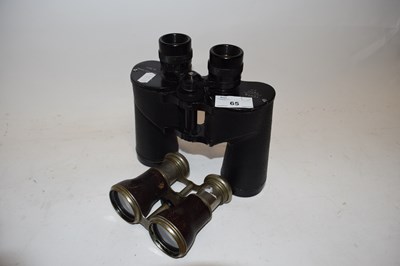 Lot 65 - Pair of vintage Tower binoculars and one other...