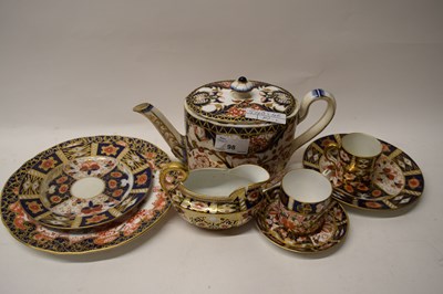 Lot 98 - Mixed Lot: Crown Derby and similar tea wares
