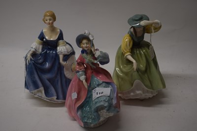 Lot 110 - Royal Doulton figurines, Spring Morning,...