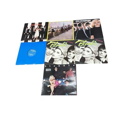 Lot 178 - A collection of Blondie 12" vinyl LPs, to...