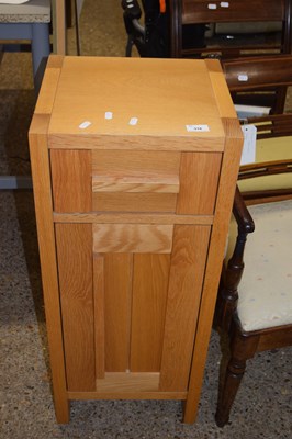 Lot 316 - Modern oak bedside cabinet