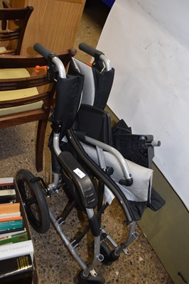 Lot 345 - Folding wheelchair