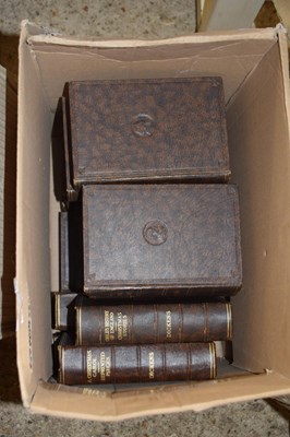 Lot 368 - One box of Charles Dickins books