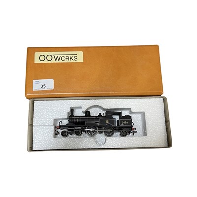 Lot 91 - A boxed 00 Works 00 gauge 0415 4-4-2T, 30582