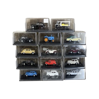 Lot 192 - A collection of cased die-cast railway scale...