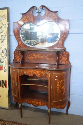 Lot 506 - Late 19th Century mahogany mirror back...