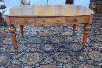 Lot 505 - Victorian mahogany library or centre table...