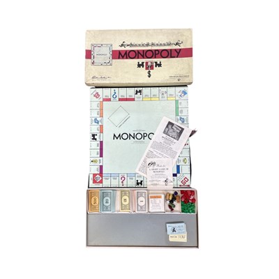 Lot 266 - A vintage Canadian edition of Monopoly with...