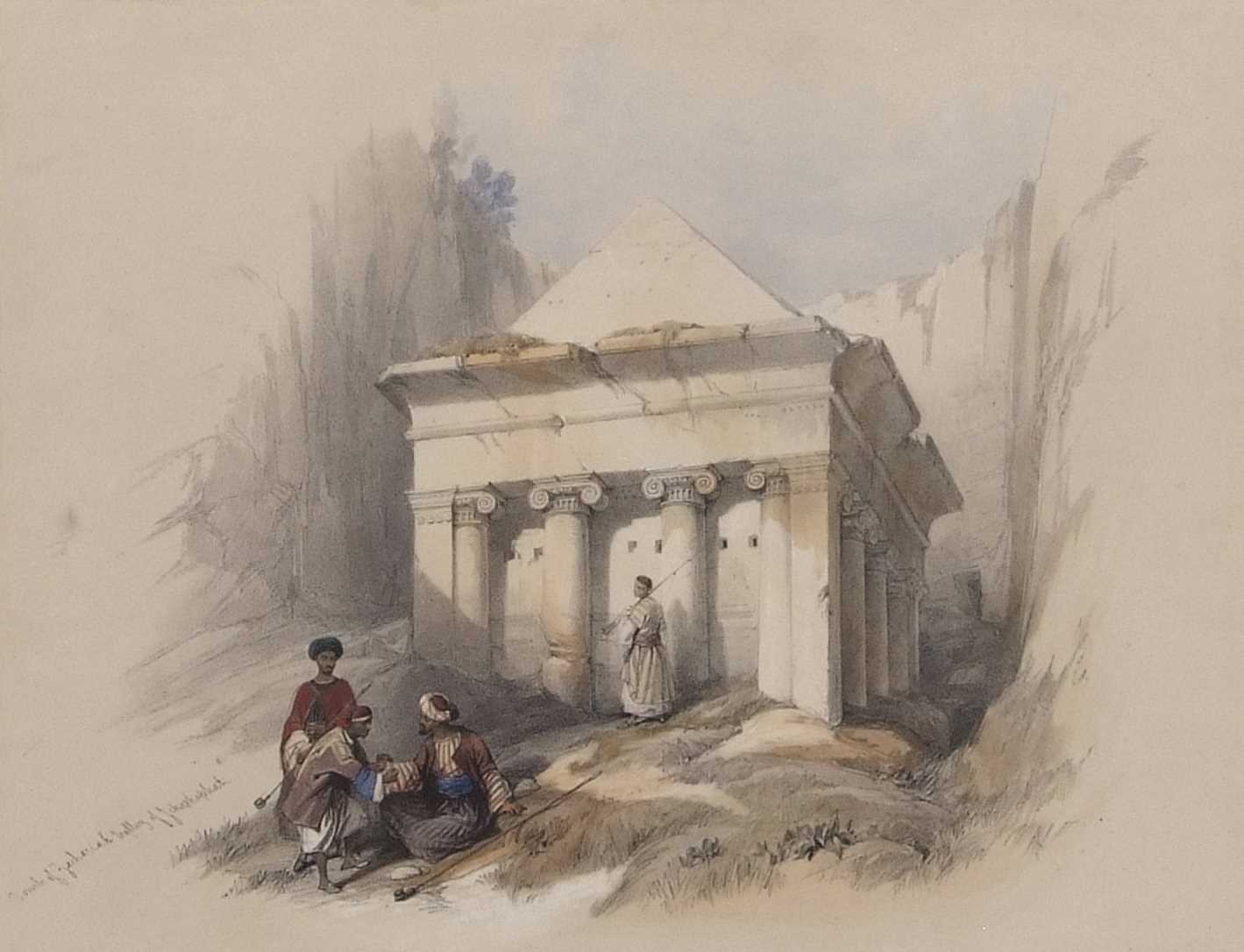 Lot 578 - David Roberts RA (Scottish,1796-1864), "Tomb...