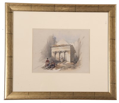 Lot 578 - David Roberts RA (Scottish,1796-1864), "Tomb...