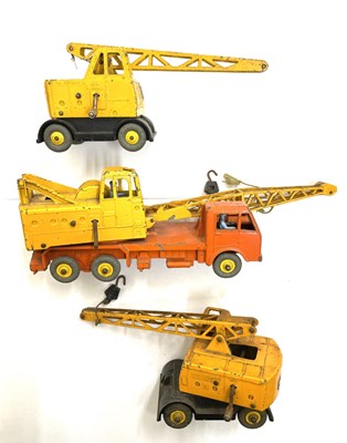 Lot 214 - A mixed lot of Dinky die-cast construction...