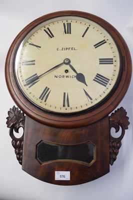 Lot 576 - C.Zipfel, Norwich, late 19th Century mahogany...