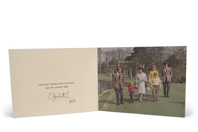 Lot 172 - Group of Queen Elizabeth II Christmas Cards 1960-1969