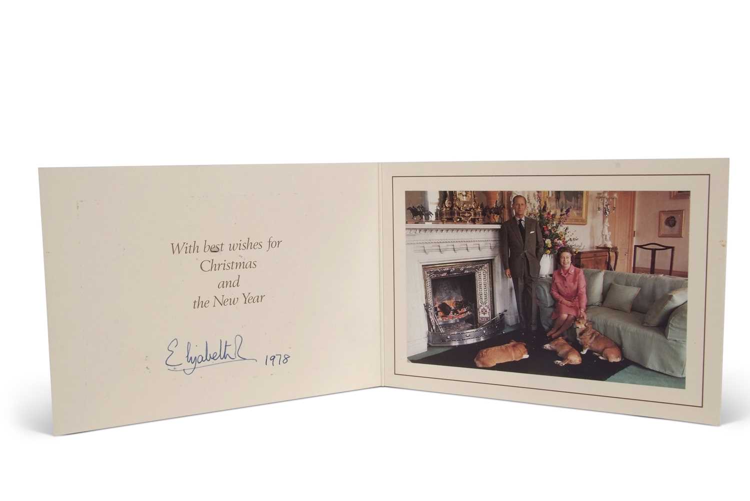 Lot 171 - Group of Ten Queen Elizabeth II Christmas Cards 1970-1979