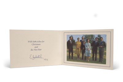 Lot 171 - Group of Ten Queen Elizabeth II Christmas Cards 1970-1979