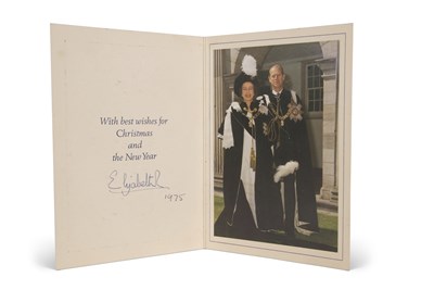 Lot 171 - Group of Ten Queen Elizabeth II Christmas Cards 1970-1979