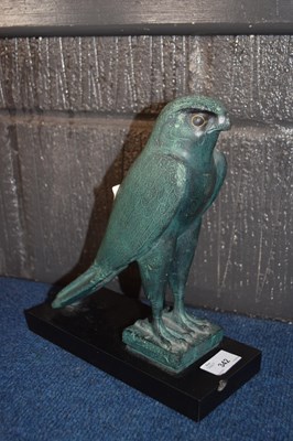 Lot 342 - Patinated figure of an Egyptian God on...