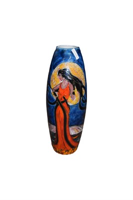 Lot 288A - Theodora vase by Anita Harris, 52cm high