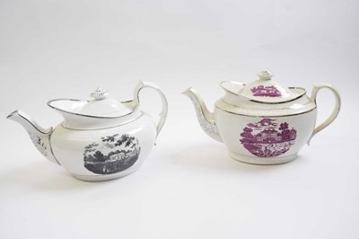 Lot 389 - Two early 19th Century English porcelain...