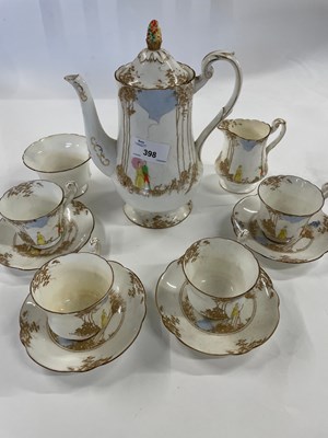 Lot 398 - Early 20th Century Paragon coffee set in the...