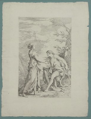 Lot 617 - Salvator Rosa (Italian, 1615-1673), Apollo and...