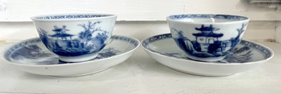 Lot 254A - Two Nanking Cargo Teabowls and Saucers