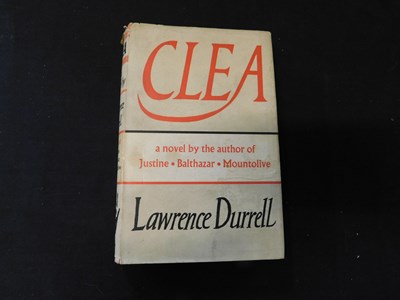 Lot 98 - LAWRENCE DURRELL: CLEA, London, Faber & Faber,...