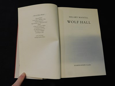 Lot 60 - HILARY MANTEL: WOLF HALL, London, Fourth...