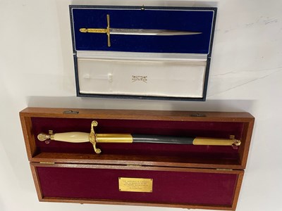 Lot 472 - Cased Wilkinson presentation sword, set in a...