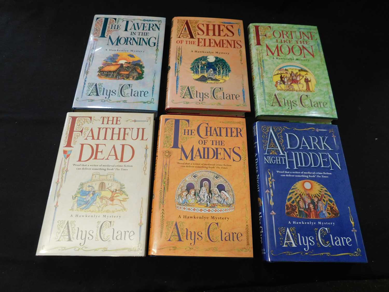 Lot 62 - ALYS CLARE: 10 titles, all first editions,...