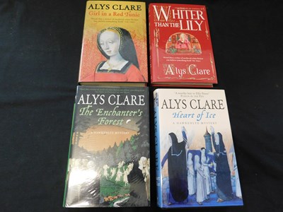 Lot 62 - ALYS CLARE: 10 titles, all first editions,...