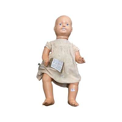 Lot 305 - A 1940s hard plastic medical teaching doll,...