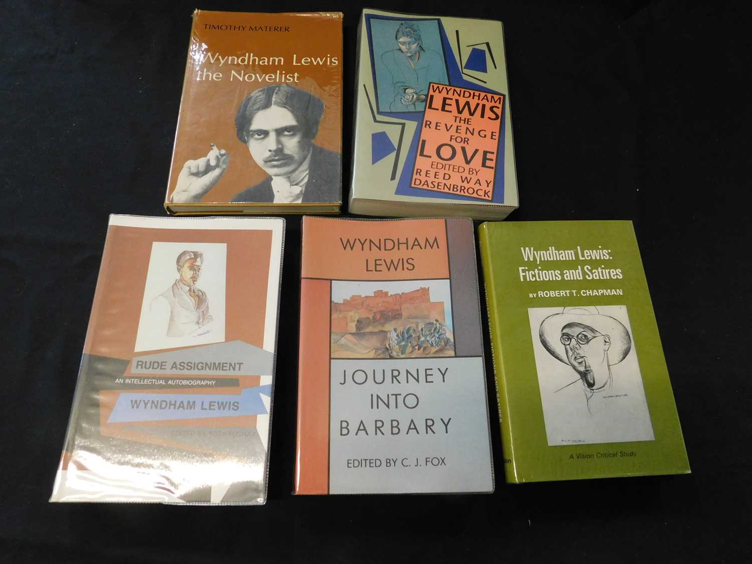 Lot 70 - WINDHAM LEWIS: 3 titles: JOURNEY INTO BARBARY,...