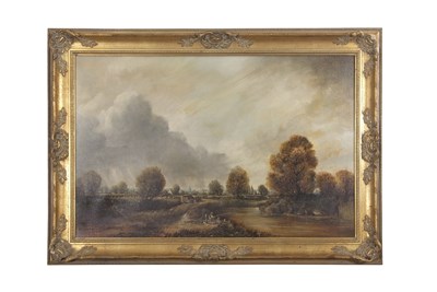 Lot 598 - Colin W. Burns (British, b.1944), a pastoral...