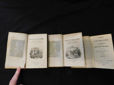 Lot 103 - SIR WALTER SCOTT: TALES OF A GRANDFATHER BEING...