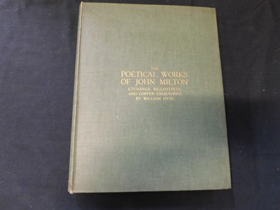 Lot 139 - JOHN MILTON: THE POETIC WORKS OF JOHN MILTON,...