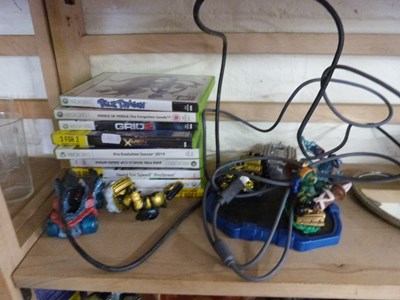 Lot 517 - Mixed Lot: XBox games, Activision Skylander...