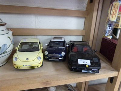 Lot 533 - Group of three model cars