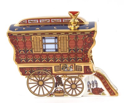 Lot 26 - Royal Crown Derby Ledge Wagon