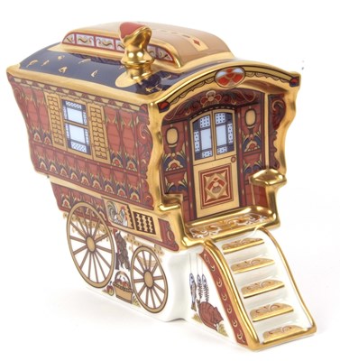 Lot 26 - Royal Crown Derby Ledge Wagon